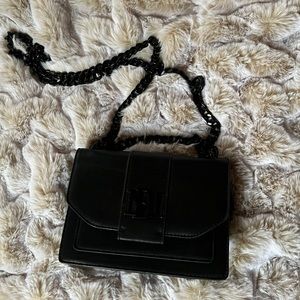 Badgley Mischka black crossbody bag